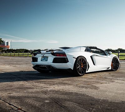 Фото дисков Anrky AN28 на Lamborghini Aventador