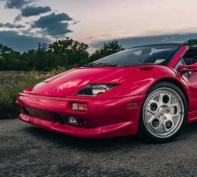 Фото дисков HRE 505 на Lamborghini Diablo