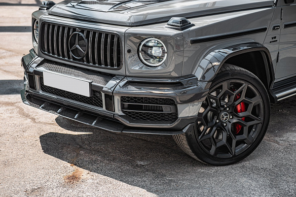 Фото дисков Kahn Type 57 Черный матовый на Mercedes-Benz G-Class III