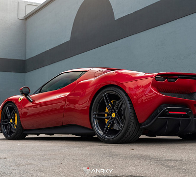 Фото дисков Anrky AN17 на Ferrari 296
