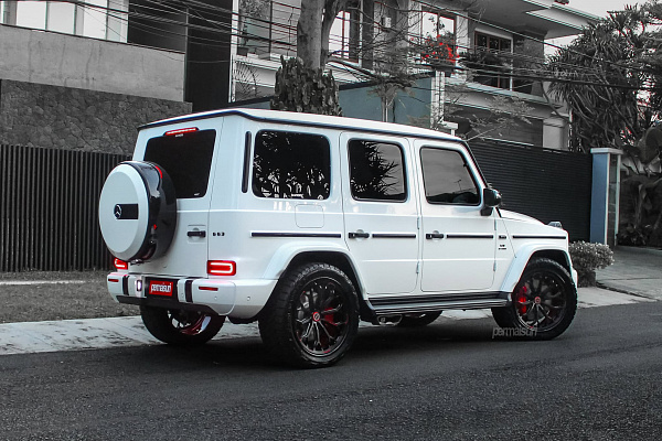Фото дисков Brixton Forged CM6-RS Черный сатин на Mercedes-Benz G-Class III