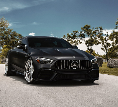 Фото дисков Anrky AN28 на Mercedes-Benz AMG GT I