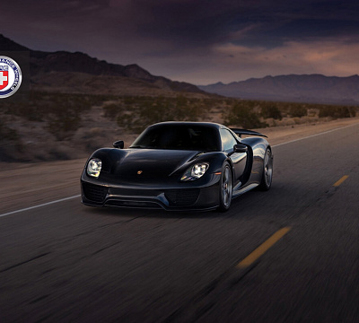 Фото дисков HRE P101 на Porsche 918 Spyder