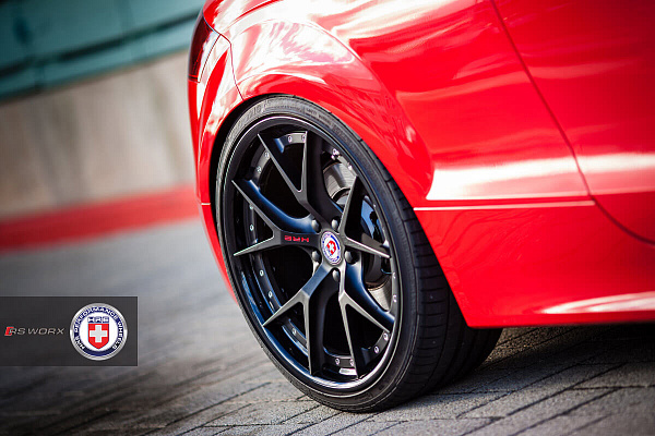 Фото дисков HRE S101 Черный сатин на Audi TT (8J)
