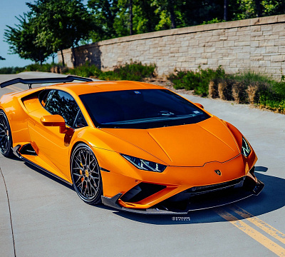 Фото дисков Strasse Wheels SV10M Deep Concave FS на Lamborghini Huracan