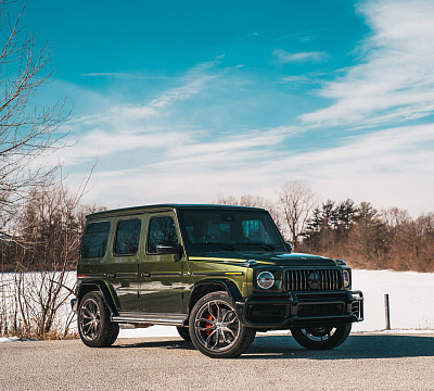 Фото дисков HRE P201 на Mercedes-Benz G-Class III
