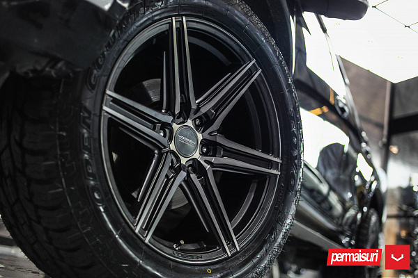 Фото дисков Vossen HF6-2 Алмазная проточка на Mitsubishi Pajero Sport III