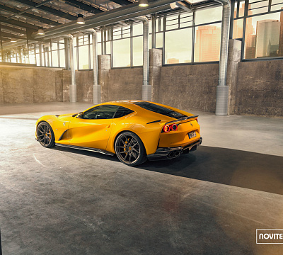 Фото дисков NOVITEC NF8 на Ferrari 812