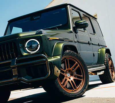 Фото дисков HRE 312 GTS на Mercedes-Benz G-Class III