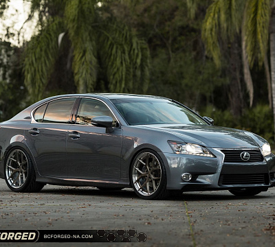 Фото дисков BC Forged HCS21 на Lexus GS IV