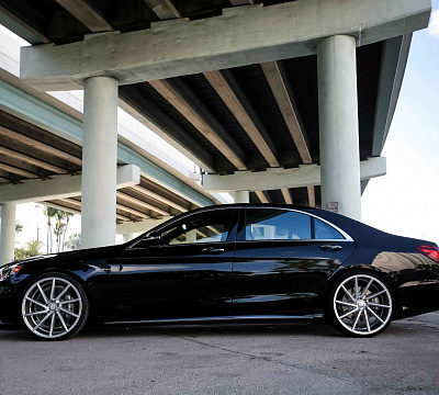 Фото дисков Vossen CVT на Mercedes-Benz S-Class (W222, C217)