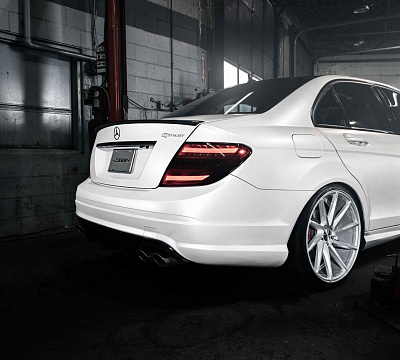 Фото дисков Vossen CVT на Mercedes-Benz C-Class (W204)