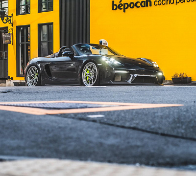 Фото дисков Brixton Forged CM5-R на Porsche Boxster IV