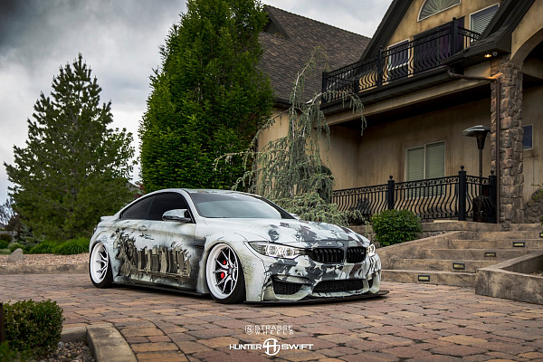 Фото дисков Strasse Wheels SM5R Deep Concave FS Другой цвет на BMW 4/M4 (F32/F82)