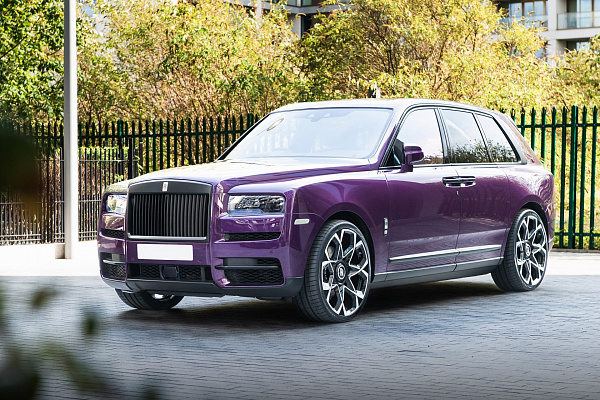 Фото дисков Kahn Type 55 RS Алмазная проточка на Rolls-Royce Cullinan