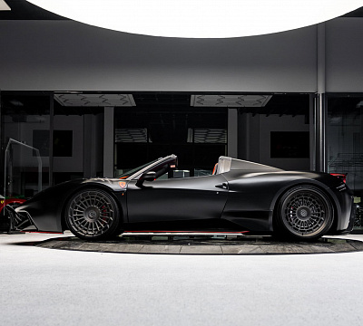 Фото дисков Brixton Forged TR10 AERO1 на Ferrari 458