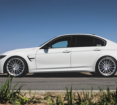 Фото дисков HRE P103 на BMW 3/M3 (F3x/F80)