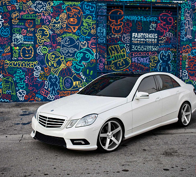 Фото дисков Vossen CV3 на Mercedes-Benz E-Class (W212, S212, C207)
