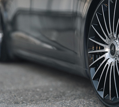 Фото дисков Asanti VICEROY на Tesla Model S