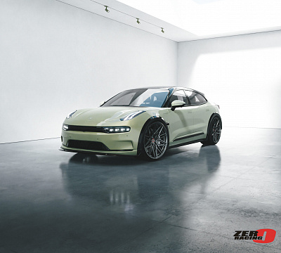 Фото дисков Vossen HF-7 на Zeekr 001