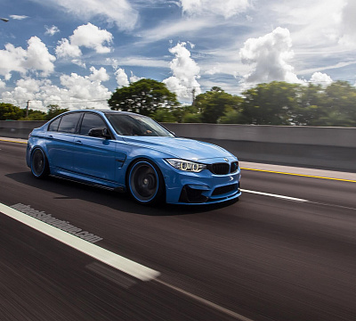 Фото дисков HRE S201 на BMW 3/M3 (F3x/F80)