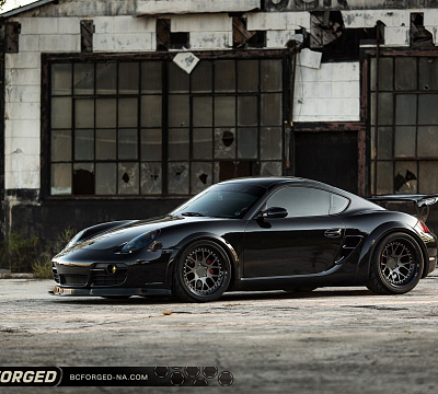 Фото дисков BC Forged LE72 // MLE72 на Porsche Cayman I