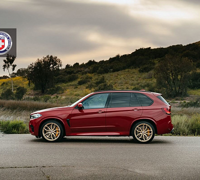 Фото дисков HRE P201 на BMW X5/X5 M (F15/F85)