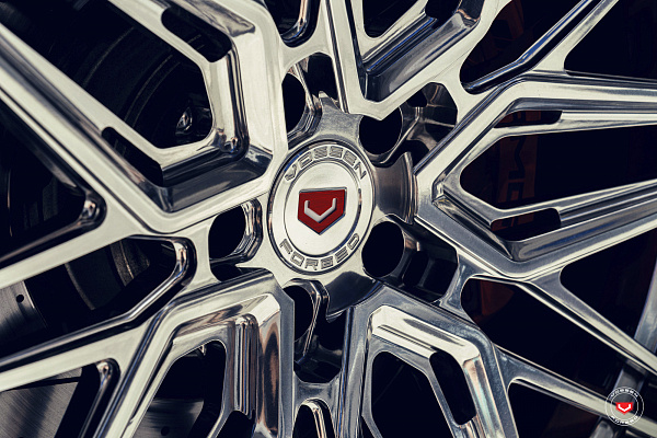 Фото дисков Vossen EVO-5R Полированный лак на Mercedes-Benz E-Class (W213, S213, C238)