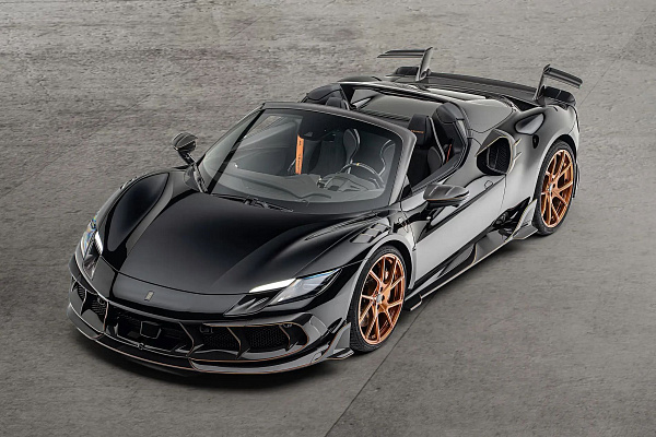 Фото дисков Mansory YT.5 Глянцевая медь на Ferrari 296