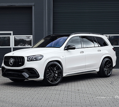 Фото дисков Vossen HF-7 на Mercedes-Benz GLS (X167)