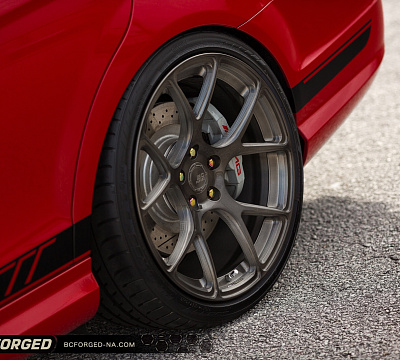 Фото дисков BC Forged RZ05 на Mercedes-Benz C-Class (W204)