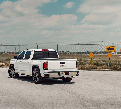 Фото дисков Vossen HF6-3 на GMC Sierra III