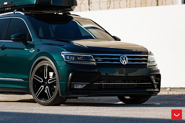 Фото дисков Vossen HF-1 Алмазная проточка на Volkswagen Tiguan II