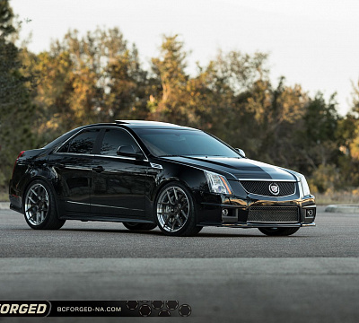 Фото дисков BC Forged HCS02 на Cadillac CTS II