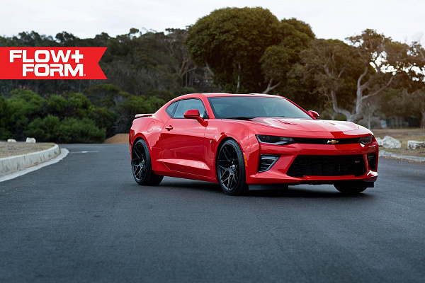Фото дисков HRE FF01 Черный сатин на Chevrolet Camaro VI