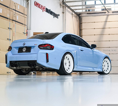 Фото дисков HRE 528 на BMW 2/M2 (G42/G87)