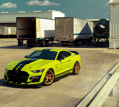 Фото дисков Vossen S21-01 на Ford Mustang VI