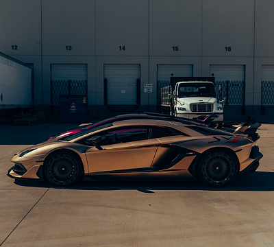 Фото дисков Brixton Forged TR09 AERO1 на Lamborghini Aventador