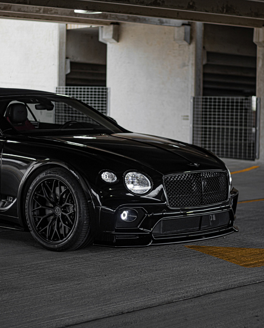 Фото дисков CM6-R Черный сатин на Bentley Continental GT III