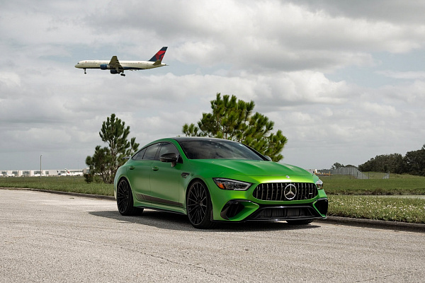 Фото дисков Brixton Forged PF15 R / RS Черный глянец на Mercedes-Benz AMG GT I