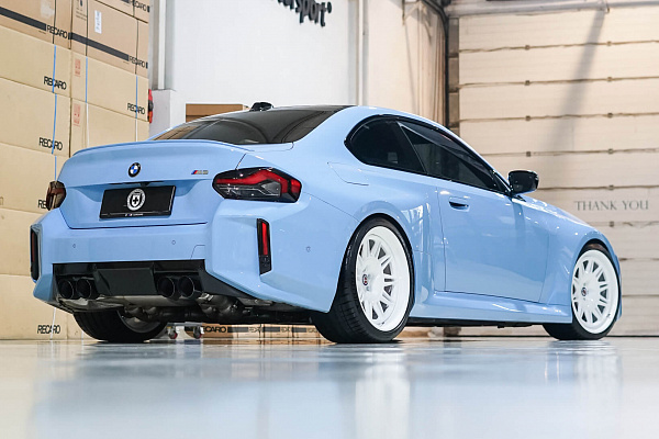 Фото дисков HRE 528 Белый глянец на BMW 2/M2 (G42/G87)