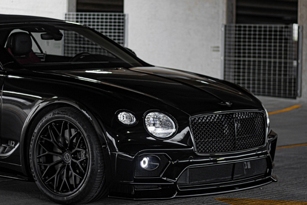Фото дисков Brixton Forged CM6-R Черный сатин на Bentley Continental GT III