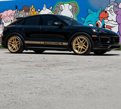 Фото дисков Anrky RS6.2 на Porsche Cayenne II