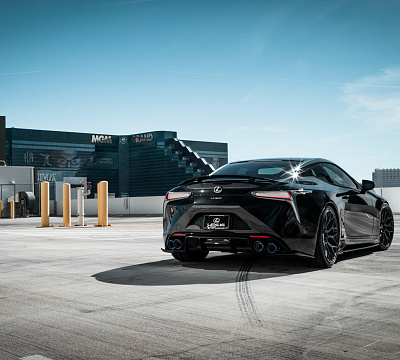 Фото дисков Vossen HF-2 на Lexus LC 500