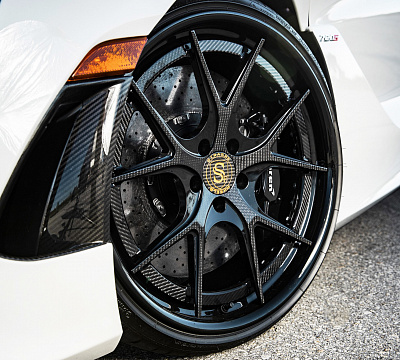 Фото дисков Strasse Wheels SM5R Deep Concave FS на McLaren 720S