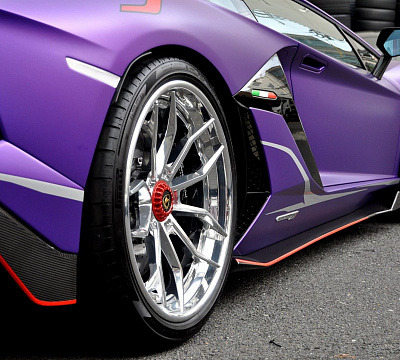 Фото дисков Anrky AN31 на Lamborghini Aventador
