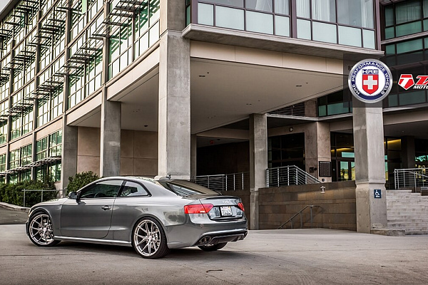 Фото дисков HRE P101 Сатиновый тонированный лак на Audi A/S/RS 5 (8T)