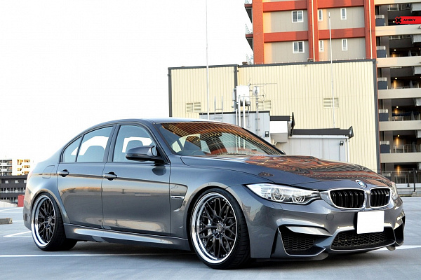 Фото дисков Anrky RS1 Черный сатин на BMW 3/M3 (F3x/F80)