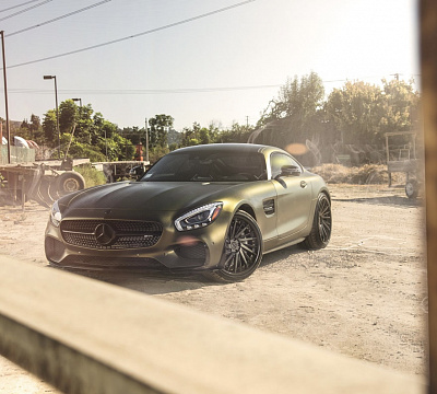Фото дисков Savini SV64 на Mercedes-Benz AMG GT I
