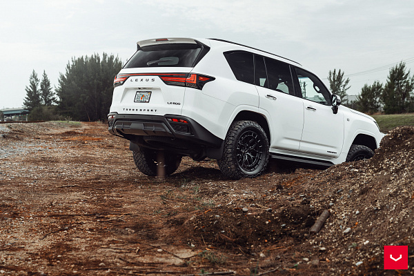 Фото дисков Vossen HFX-1 (6-Lug) Черный глянец на Lexus LX IV